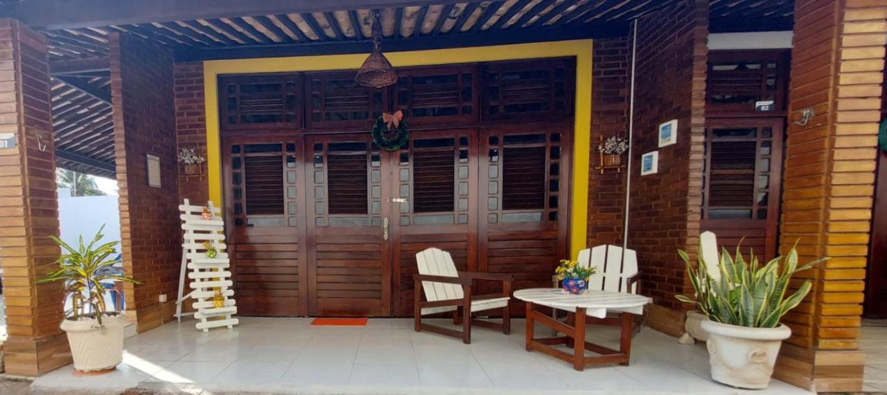 Villa Chale Aconchegante Na Barra de São Miguel Exterior foto